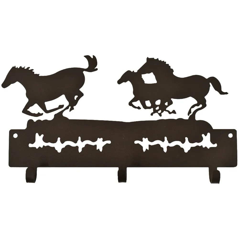 Gancho de Metal Triplo Importado 3 Cavalos