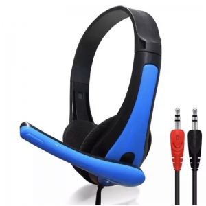 Headset Gamer Para PC Ecooda Ec55 Headset Azul