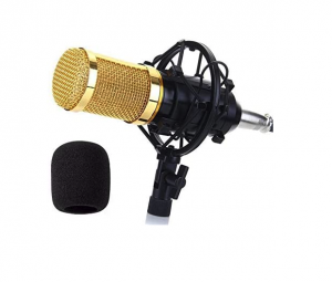 Microfone Estúdio Profissional Condensador Bm-800 B-Max