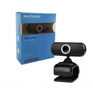 Webcam Multilaser WC051 Preto 480p