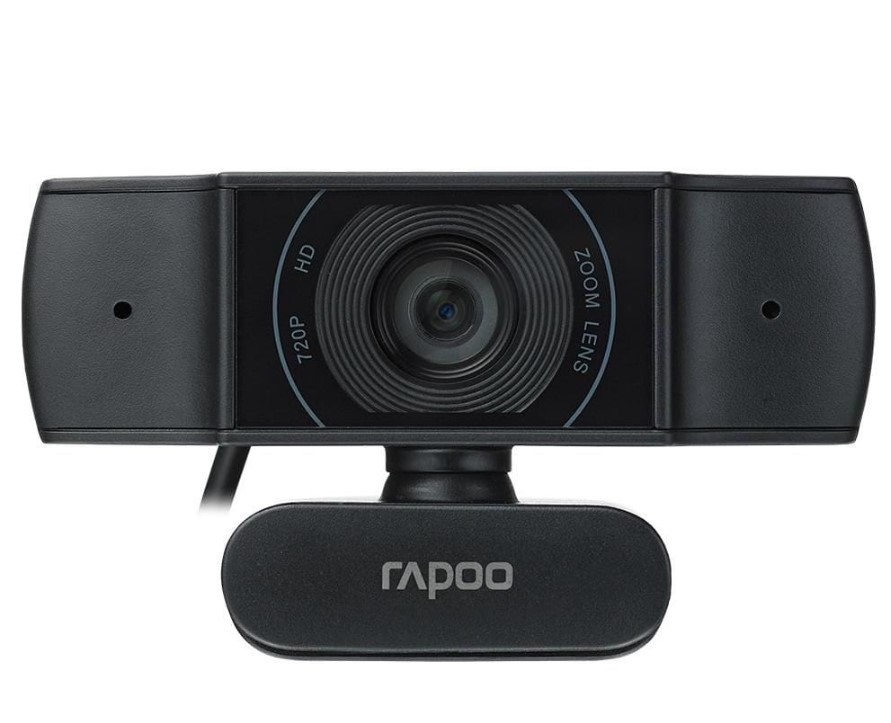 Webcam HD 720P com Auto Foco C200 Rapoo RA015 Preta
