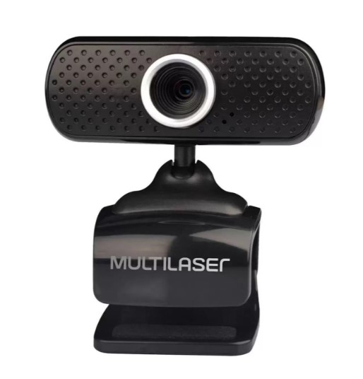 Webcam Multilaser WC051 Preto 480p