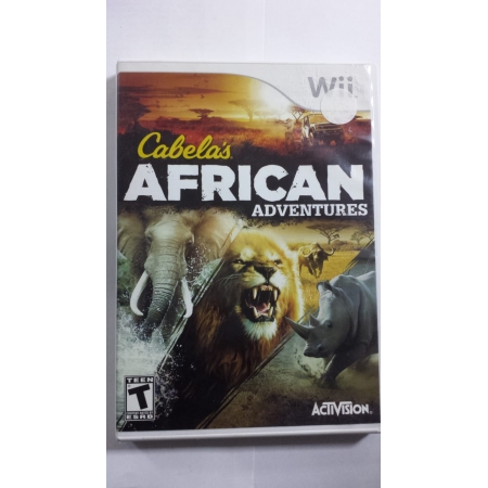 Jogo Cabelas African Adventures Wii