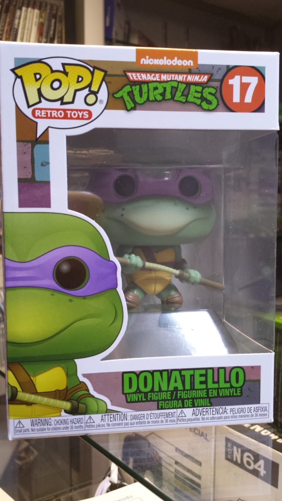 Funko Pop Tartarugas Ninjas Donatello 17