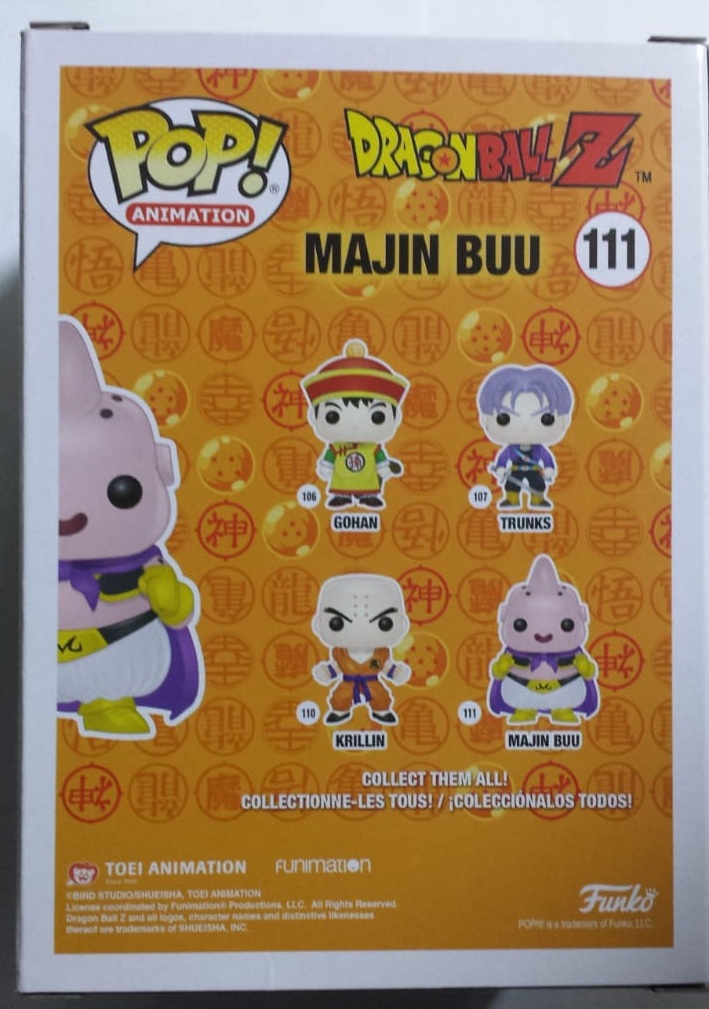 Funko Pop Dragon Ball Z Majin Buu 111