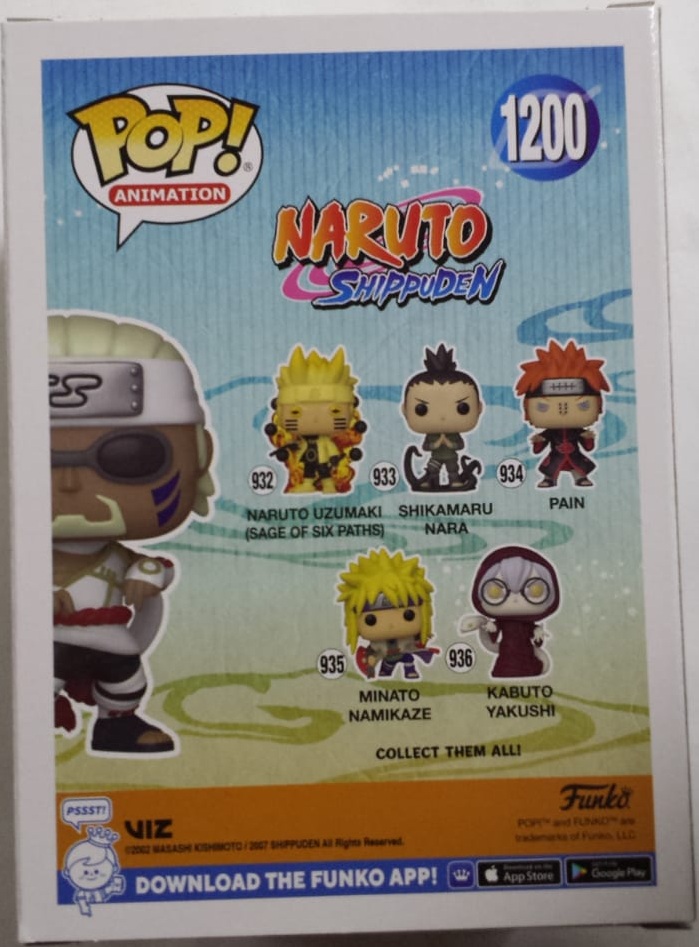 Funko Pop Naruto Shippuden Killer Bee 1200