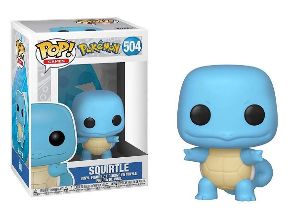 Funko Pop Pokemon Squirtle 504