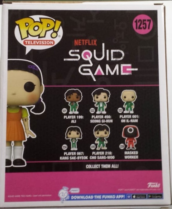 Funko Pop Squid Game Young Hee Doll 1257
