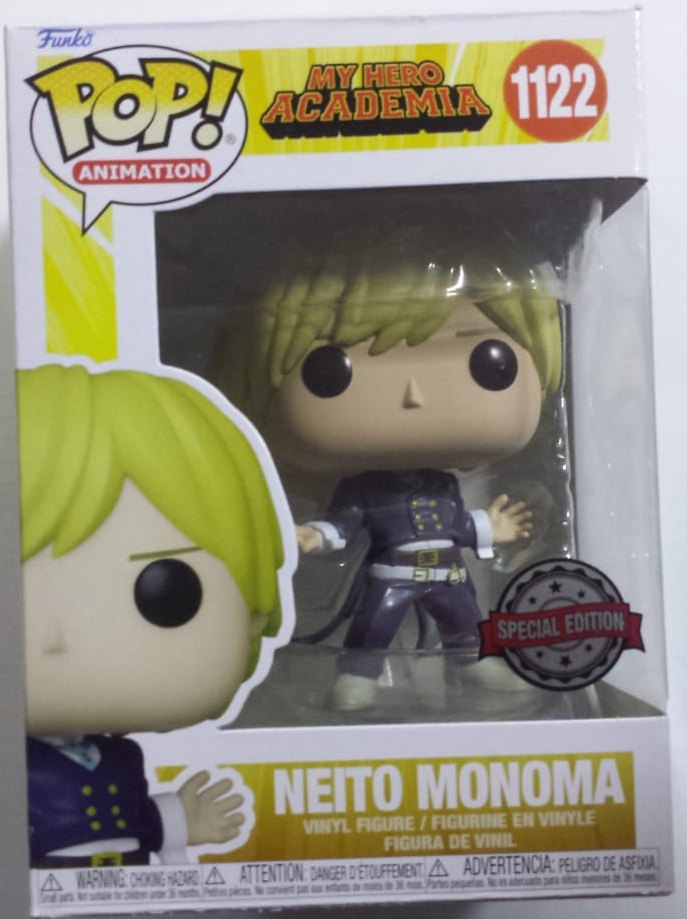 Funko PopMy Hero Academia Neito Monoma 1122