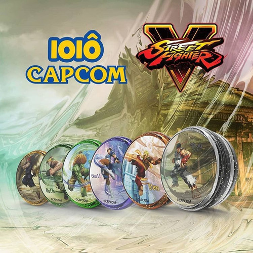Ioiô Personagens Street Fighter Capcom Guile Edição Limitada