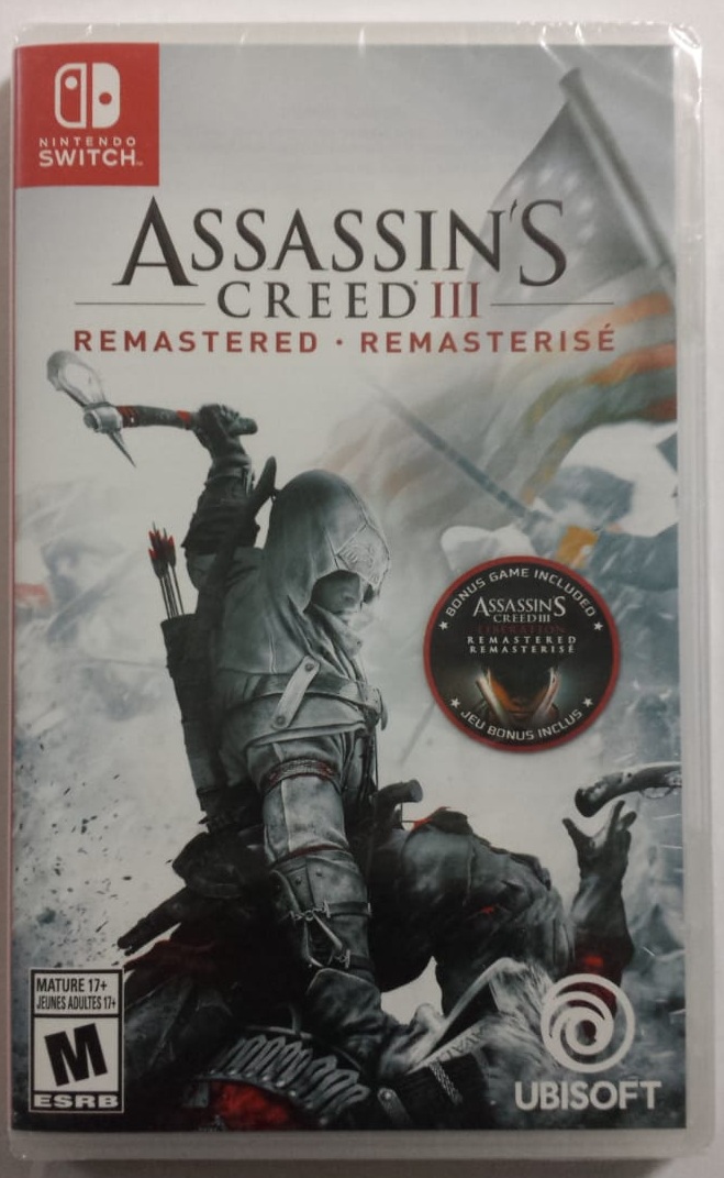 jogo Assassins Creed III Remastered Nintendo Switch