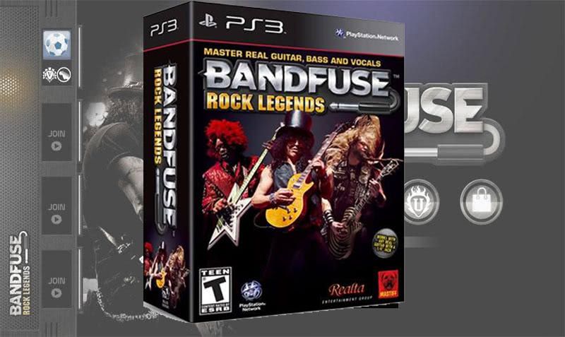 Jogo Bandfuse Rock Legends Ps3