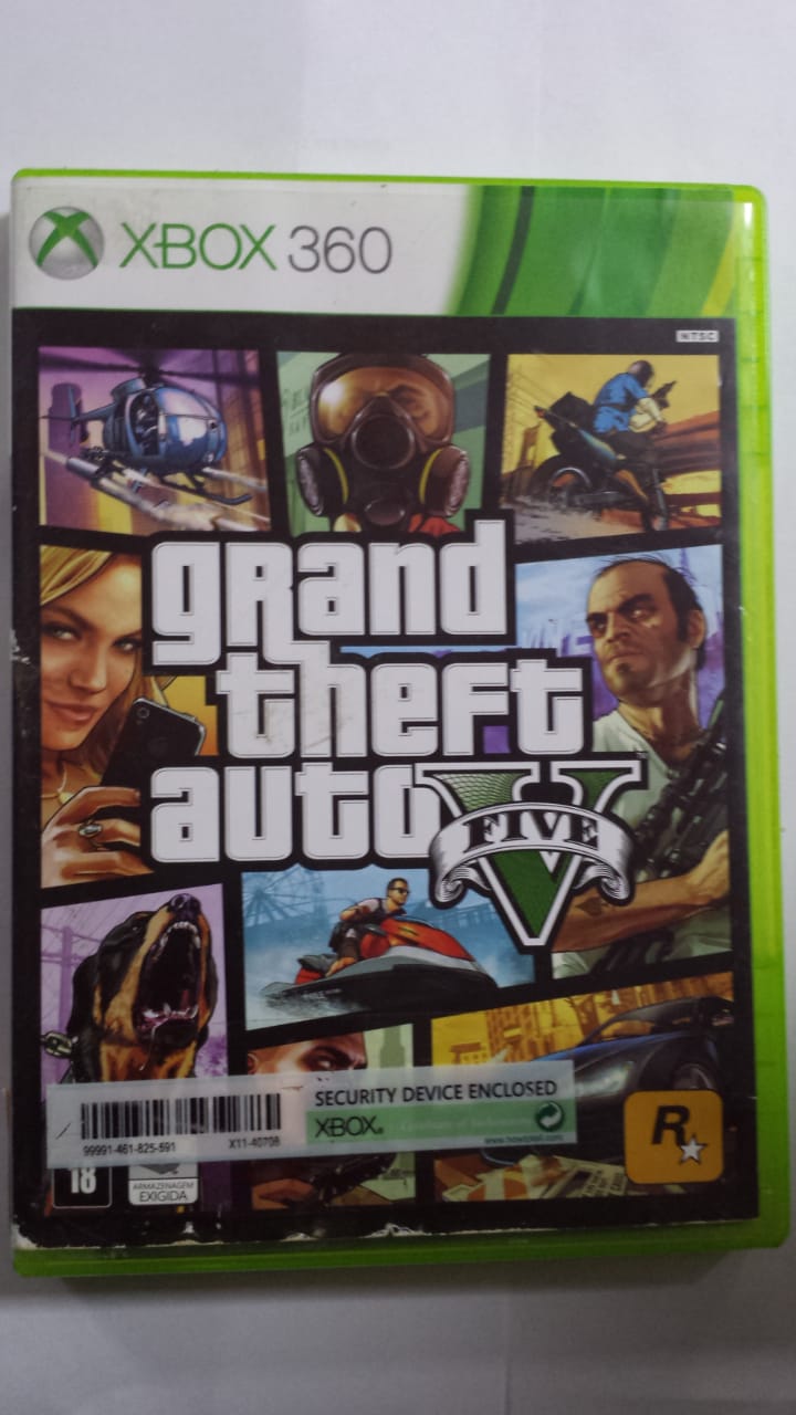 Jogo Grand Theft Auto v Xbox 360