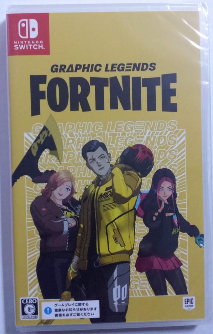 Jogo Graphic Legends Fortnite Nintendo Switch