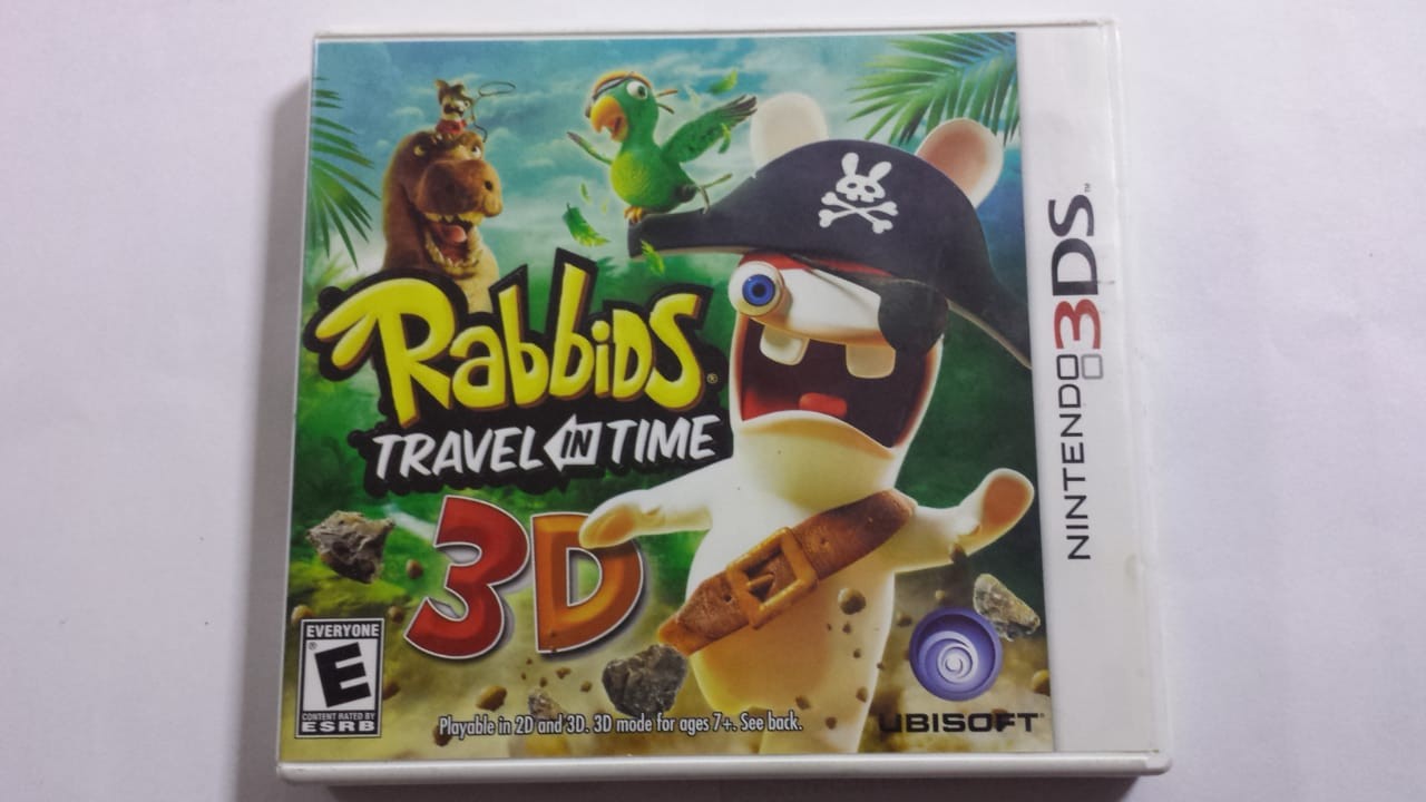 Jogo Rabbids Travel in Time 3Ds