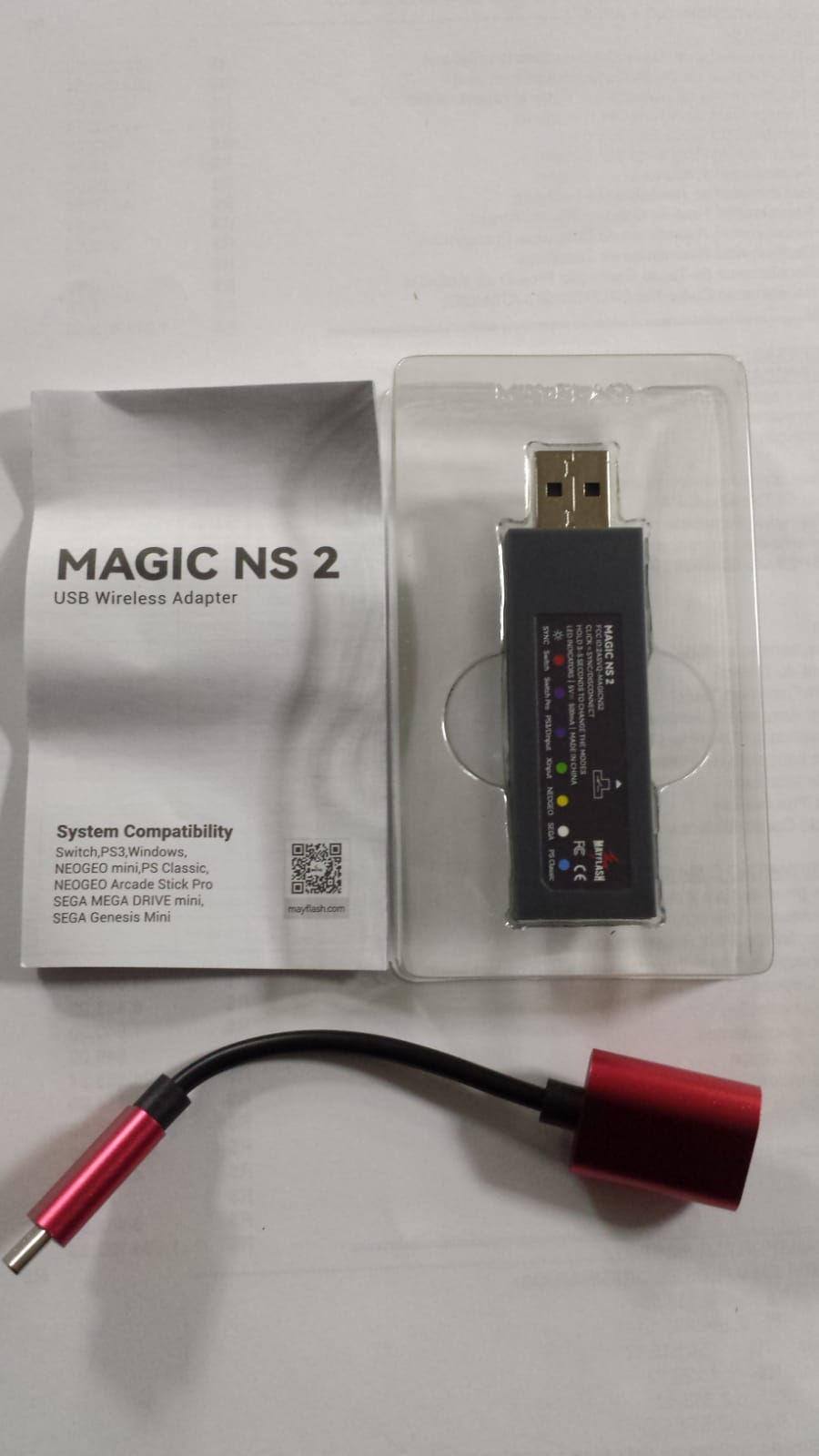Mayflash Magic NS 2 Adaptador controle Switch