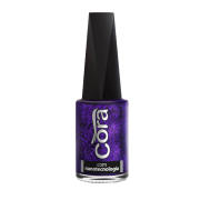Esmalte Cora Purple Glitter 88 9ml