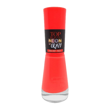 Esmalte Neon My Crazy Top Beauty  Rocket Red 9 ml