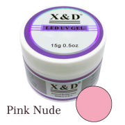 Gel Xed Pink Nude Alongamento - Unhas De Gel Led Uv - 15g
