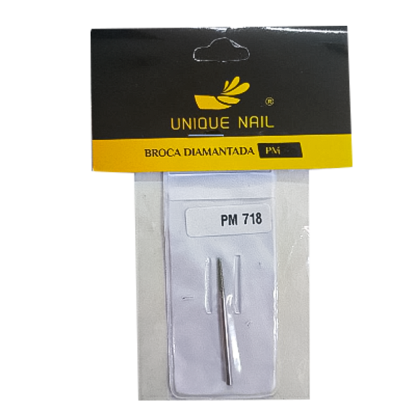 Broca Brilho Diamantada PM 718 Para Micromotor Profissional Manicure Pedicure