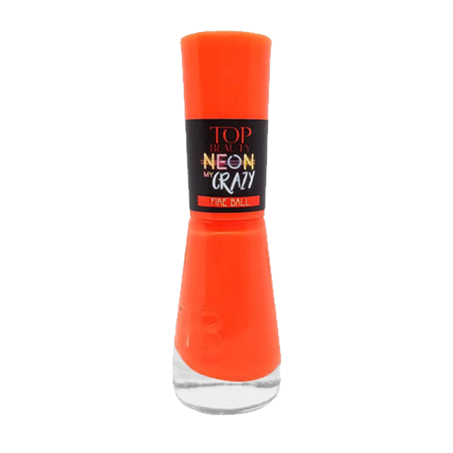 Esmalte Neon My Crazy Top Beauty Fire Ball 9 ml