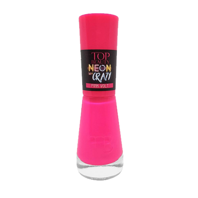 Esmalte Neon My Crazy Top Beauty Pink Volt 9 ml