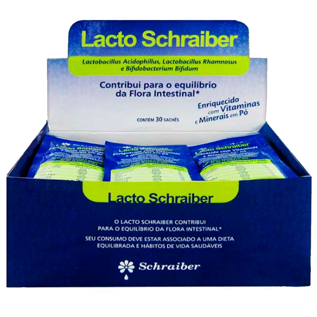 Lacto - Schraiber 30 Saches SEM LACTOSE