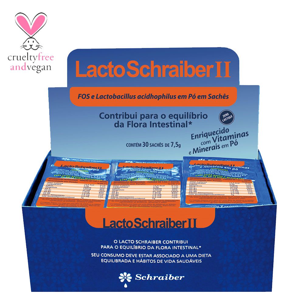 Lacto Schraiber II SEM LACTOSE - 30 Sachês