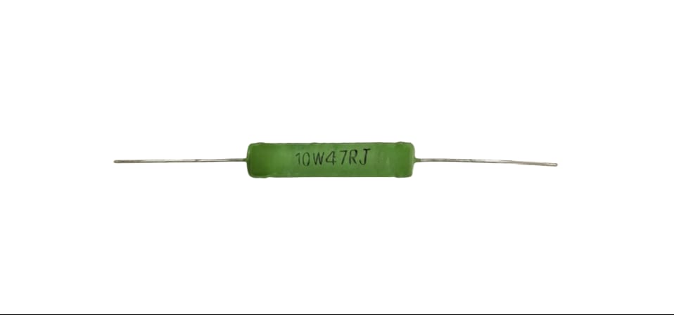 Resistor Ceramico Fio 47R 5% 10W Verde Axial (KNP10W47RJ)
