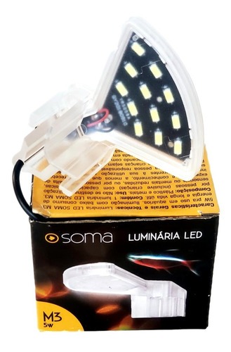 Luminária LED M3 5W Soma 220V