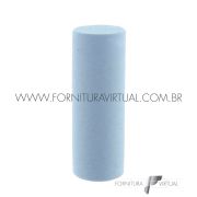 Abrasivo de silicone - Azul Cilindro