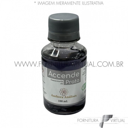 Desoxidante de prata Aurhora Accende - 100ml