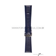Pulseira para relógio - Social Sem Costura Azul Marinho - Francy