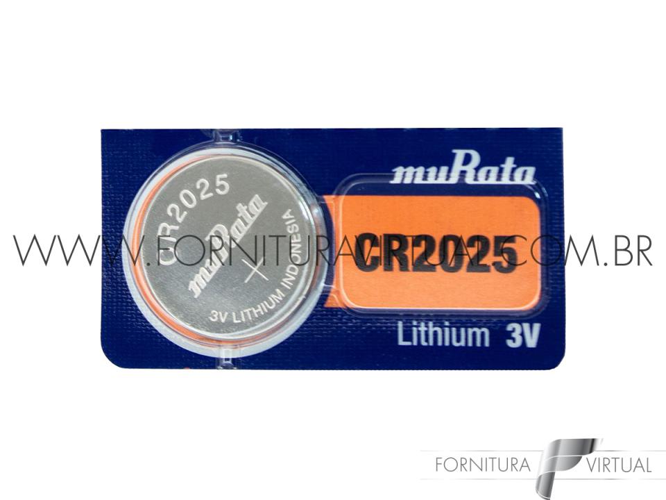 Bateria CR2025 Murata/Sony - (Valor unitário)