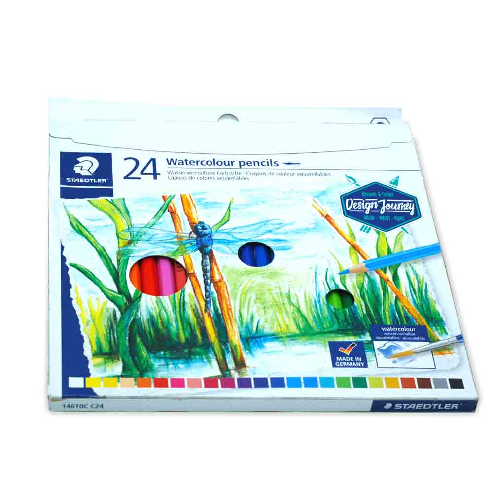 Lápis de cor Aquarelável c 24 cores - Staedtler