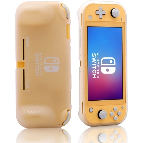 Case Protetora de Silicone - Branca/Transparente - Nintendo Switch Lite