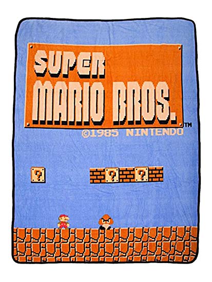 Cobertor - Nintendo Super Mario Bros
