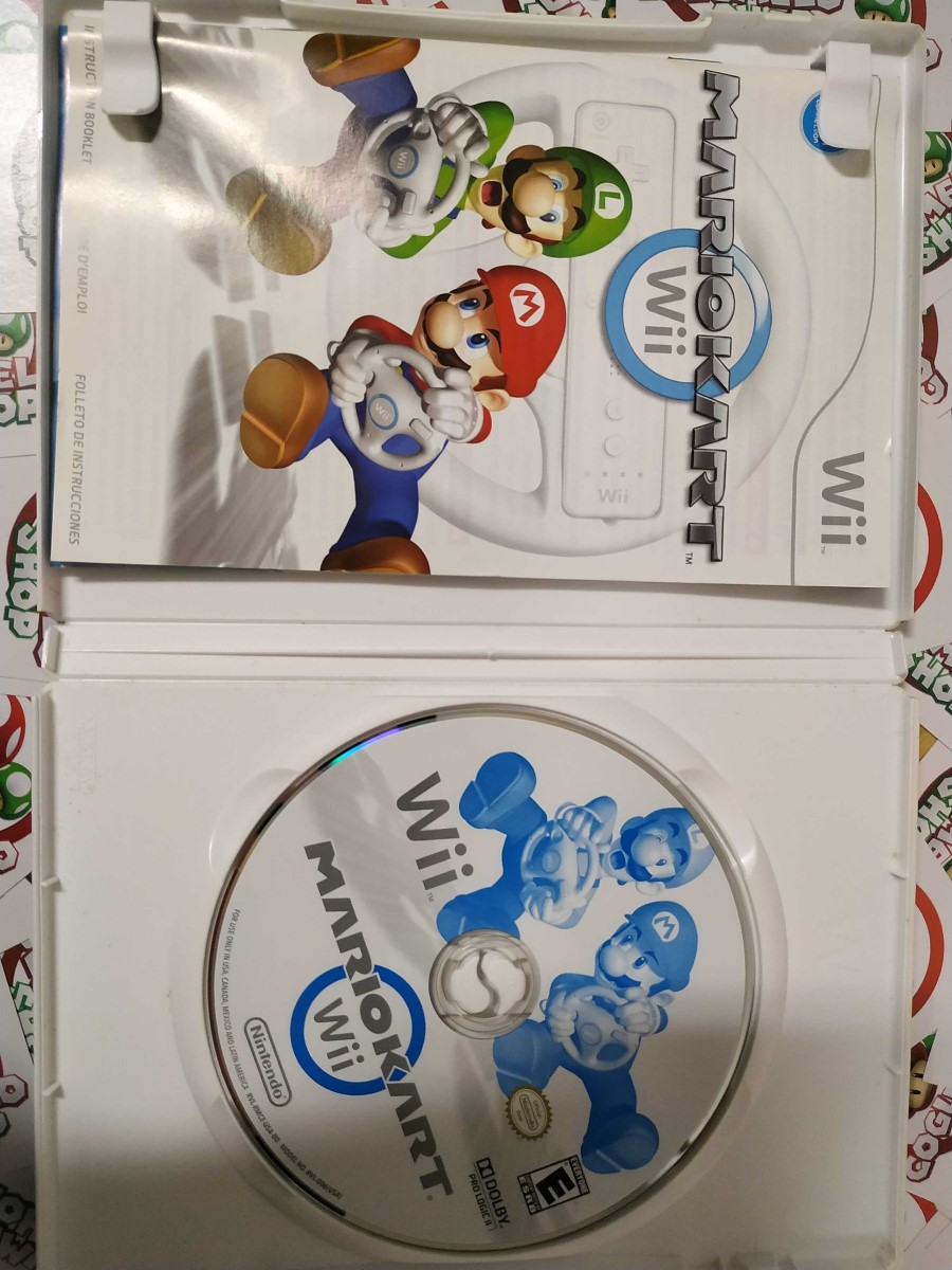 Console Nintendo Wii Mario Kart Bundle Edition - Black - USADO