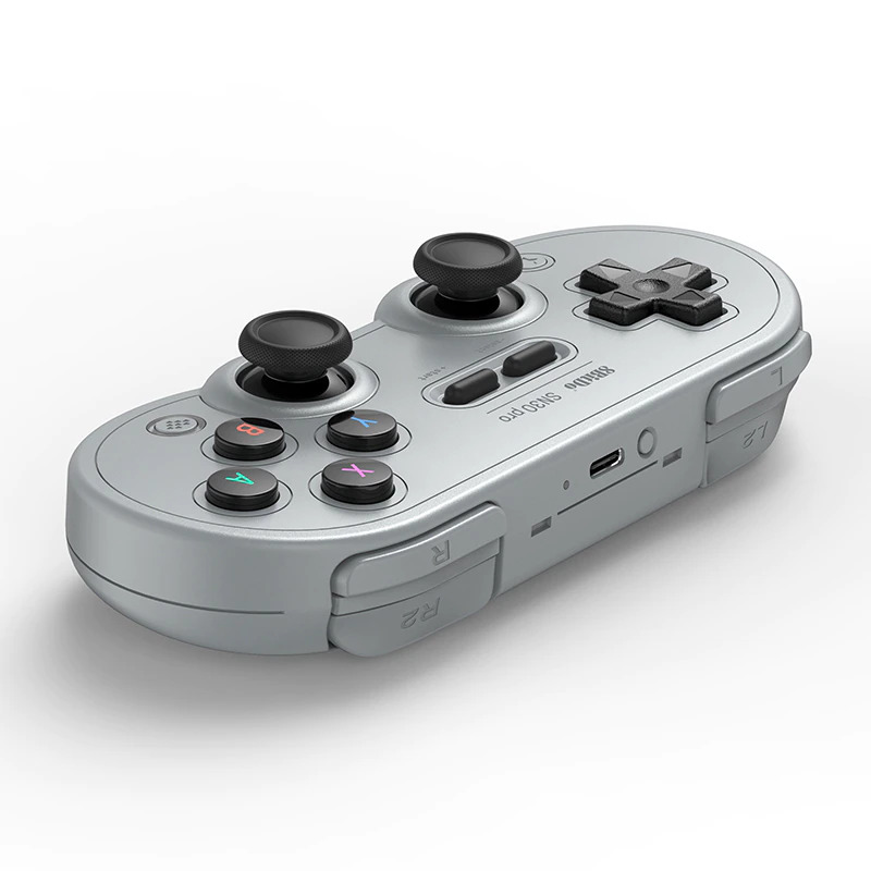 Controle Gamepad SN30 Pro 8BitDo - Gray Edition - Nintendo Switch