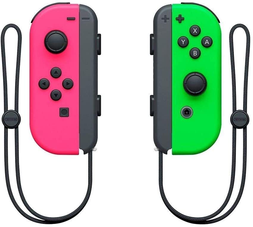 Controle Joy-Con Rosa/Verde - Nintendo Switch - Envio Internacional