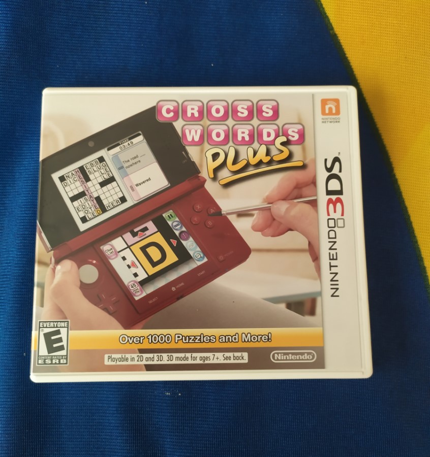 Crosswords Plus - Nintendo 3DS - Usado - Frete Grátis 