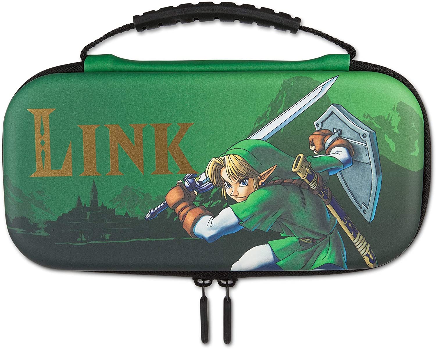 Kit de Proteção PowerA - Case + Película - Link Hyrule - Nintendo Switch Lite