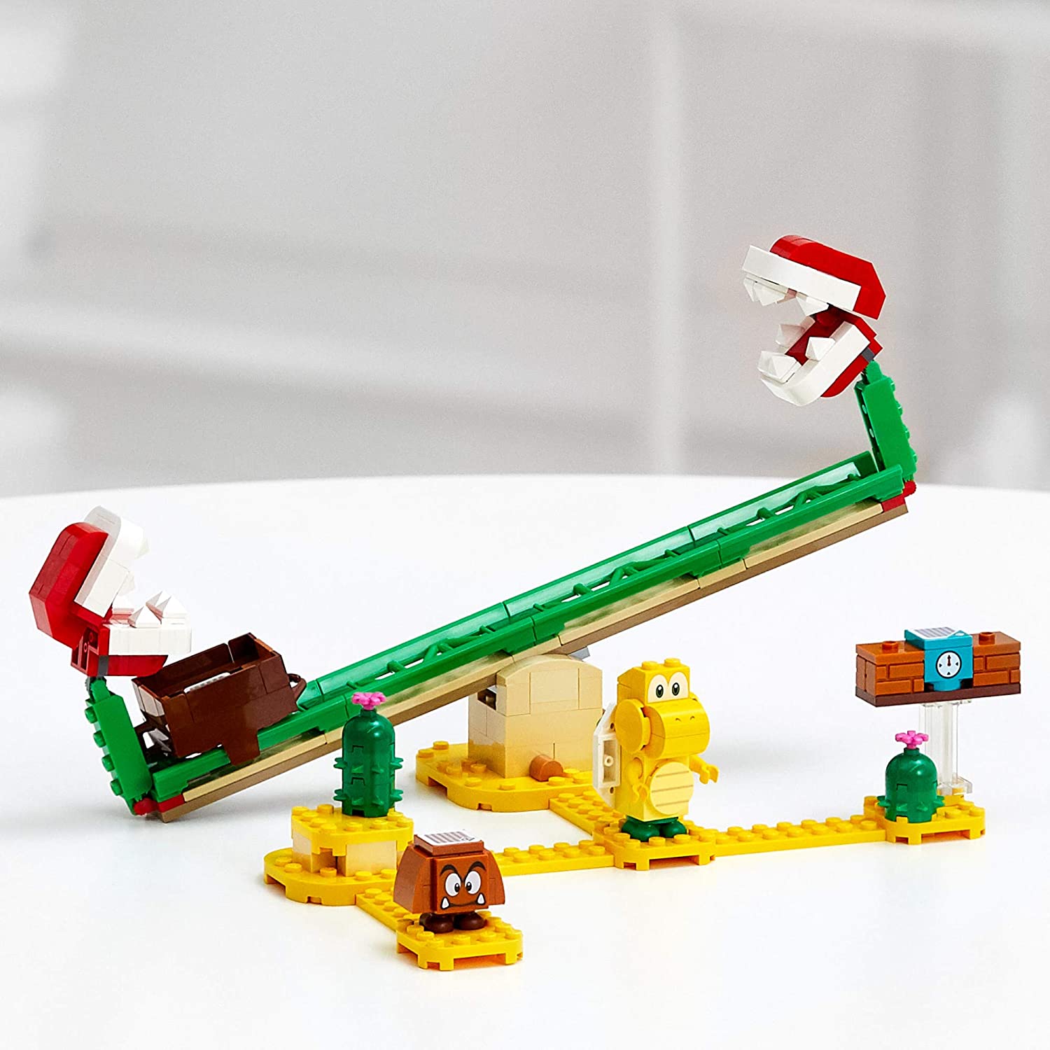 LEGO 71365 - Super Mario - Pacote de Expansão - Derrapagem da Planta Piranha