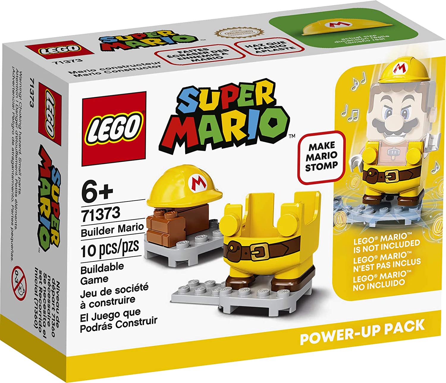 LEGO 71373 - Super Mario - Mario Construtor - Power Up