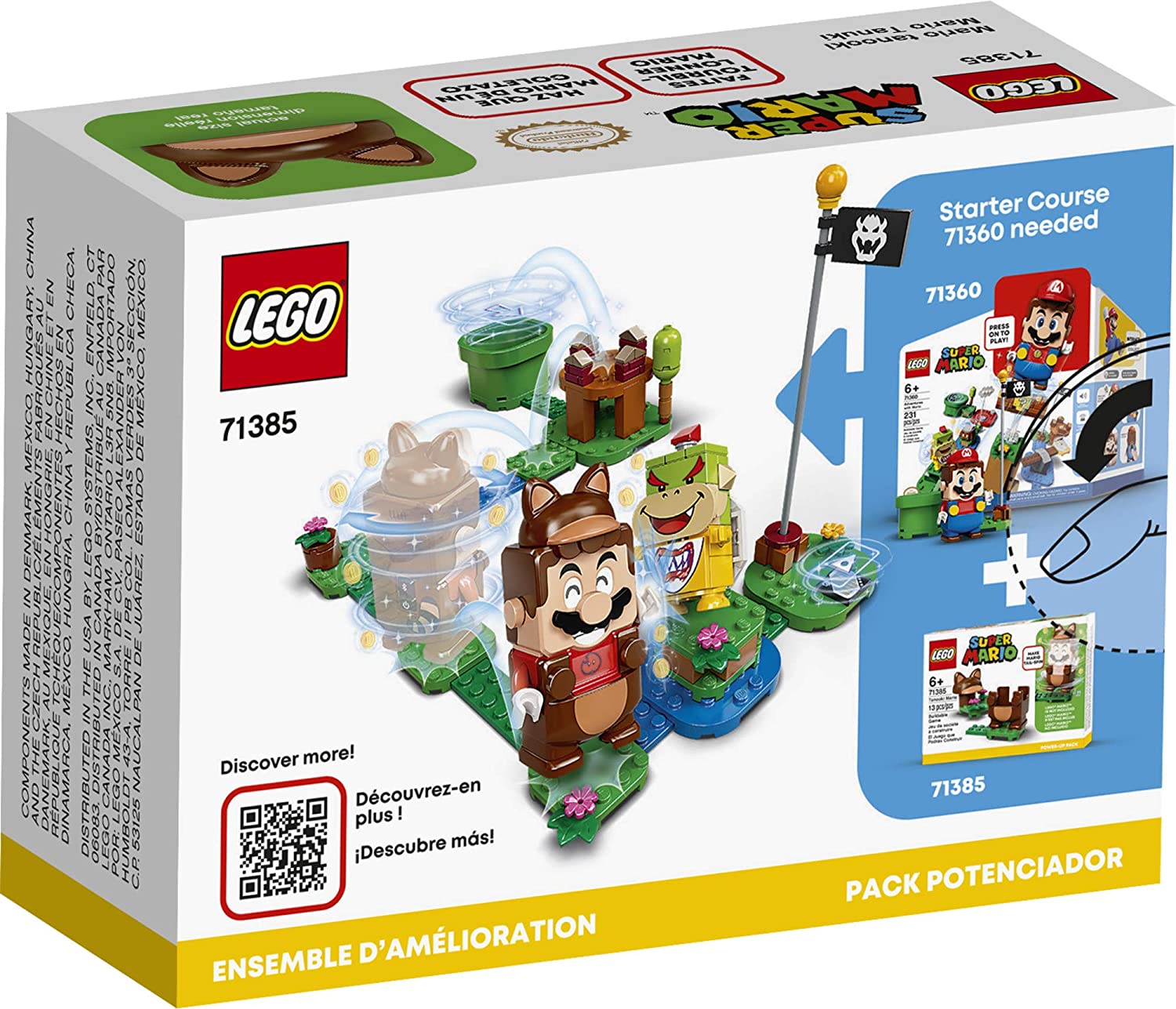 LEGO 71385 - Super Mario - Tanooki Power-Up Pack