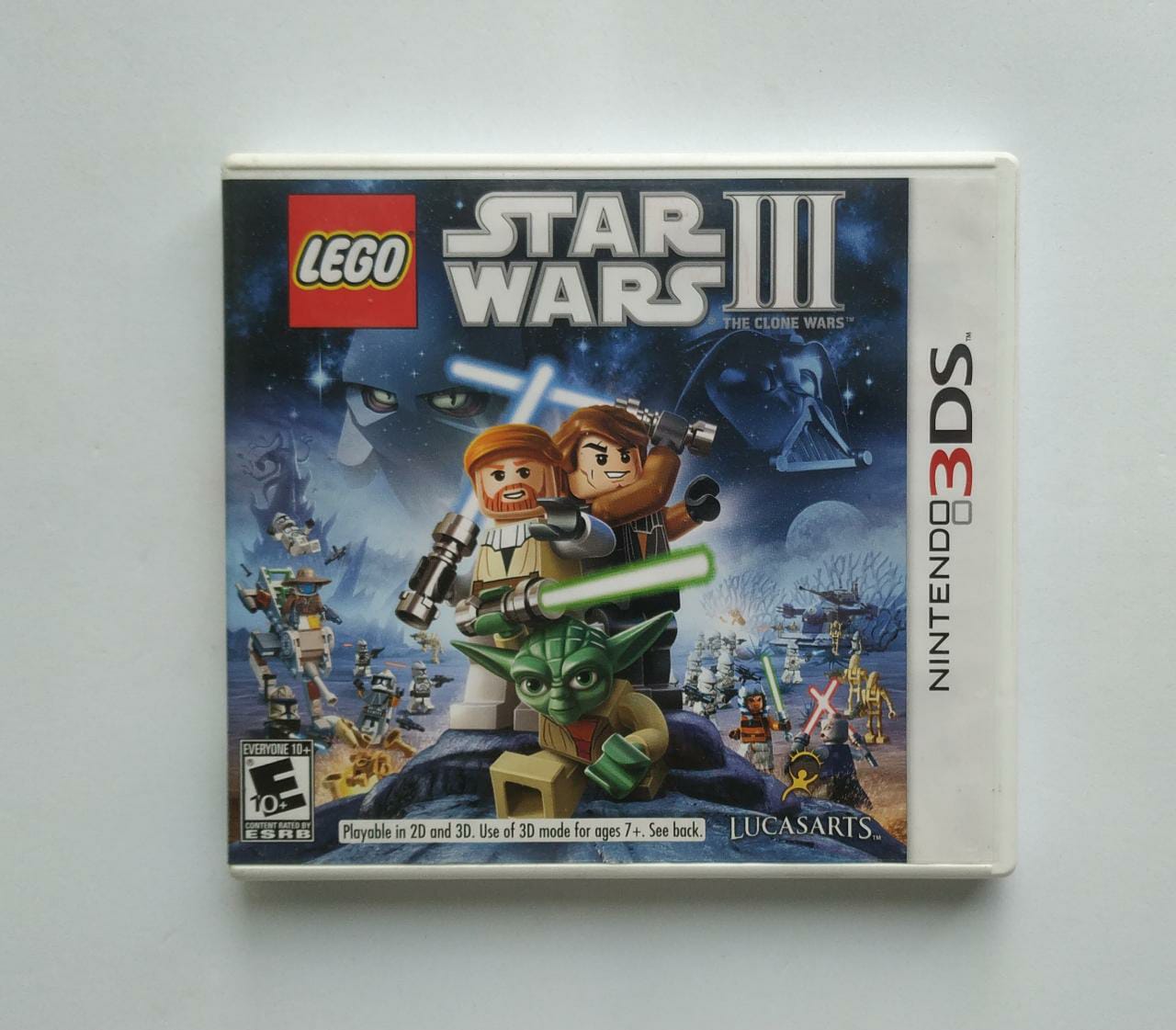 LEGO Star Wars III - The Clone Wars - Nintendo 3DS - Usado