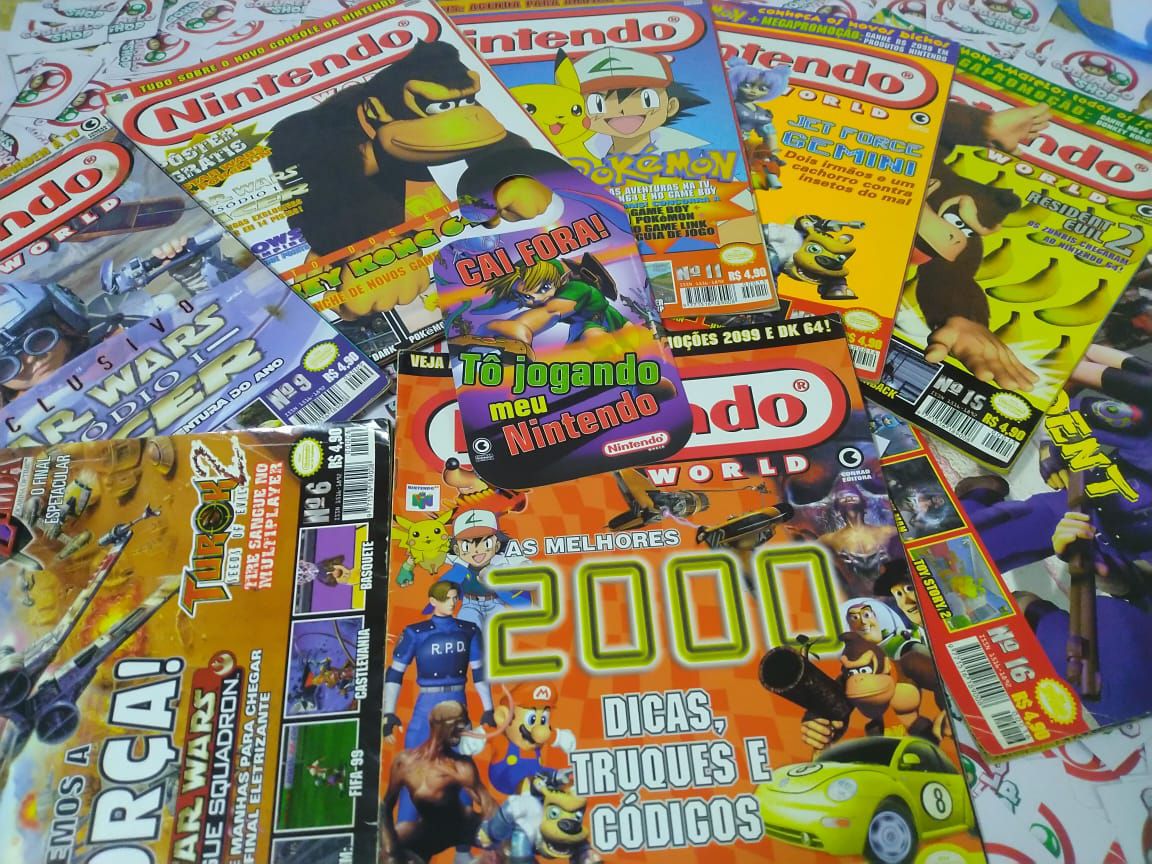 Lote de 50 Revistas - Nintendo World