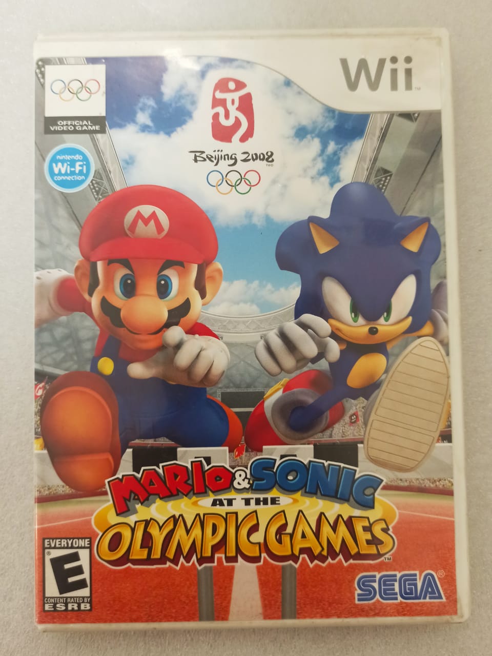 Mario &amp; Sonic at the Olympic Games 2008 - Nintendo Wii - Usado