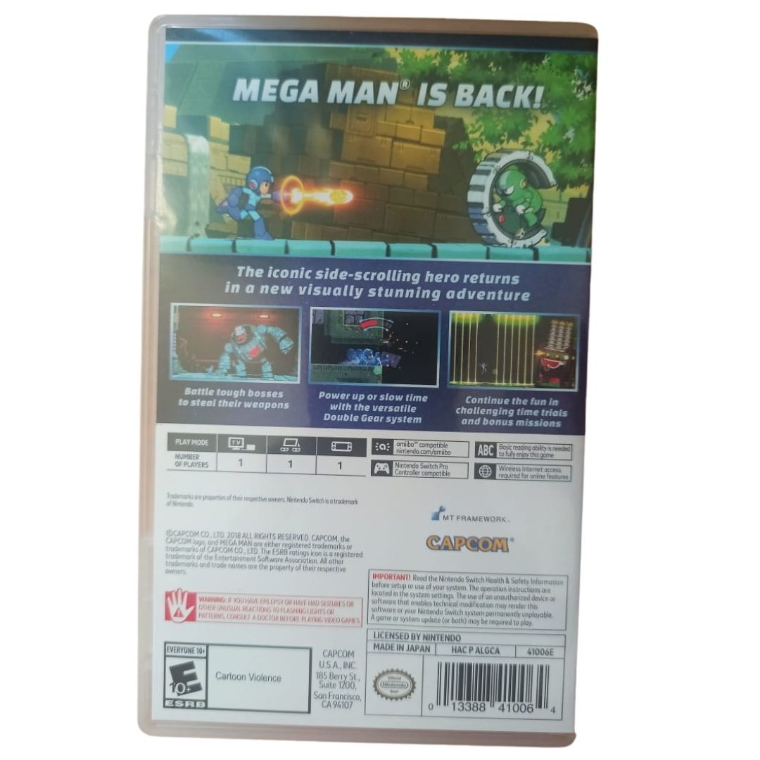 Mega Man 11 - Nintendo Switch - Usado