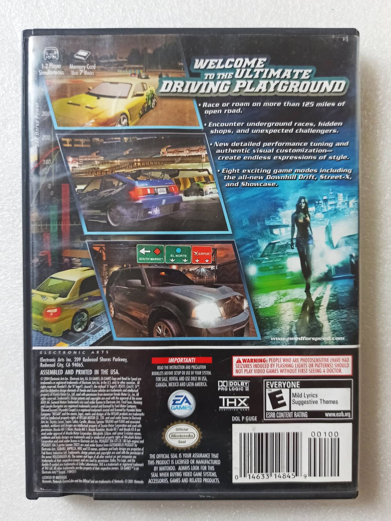 Need for Speed: Underground 2 - USADO - GameCube